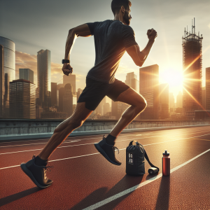 Короткая тренировка на выносливость 15–30 минут на крыше, бег, прогресс, рассвет.