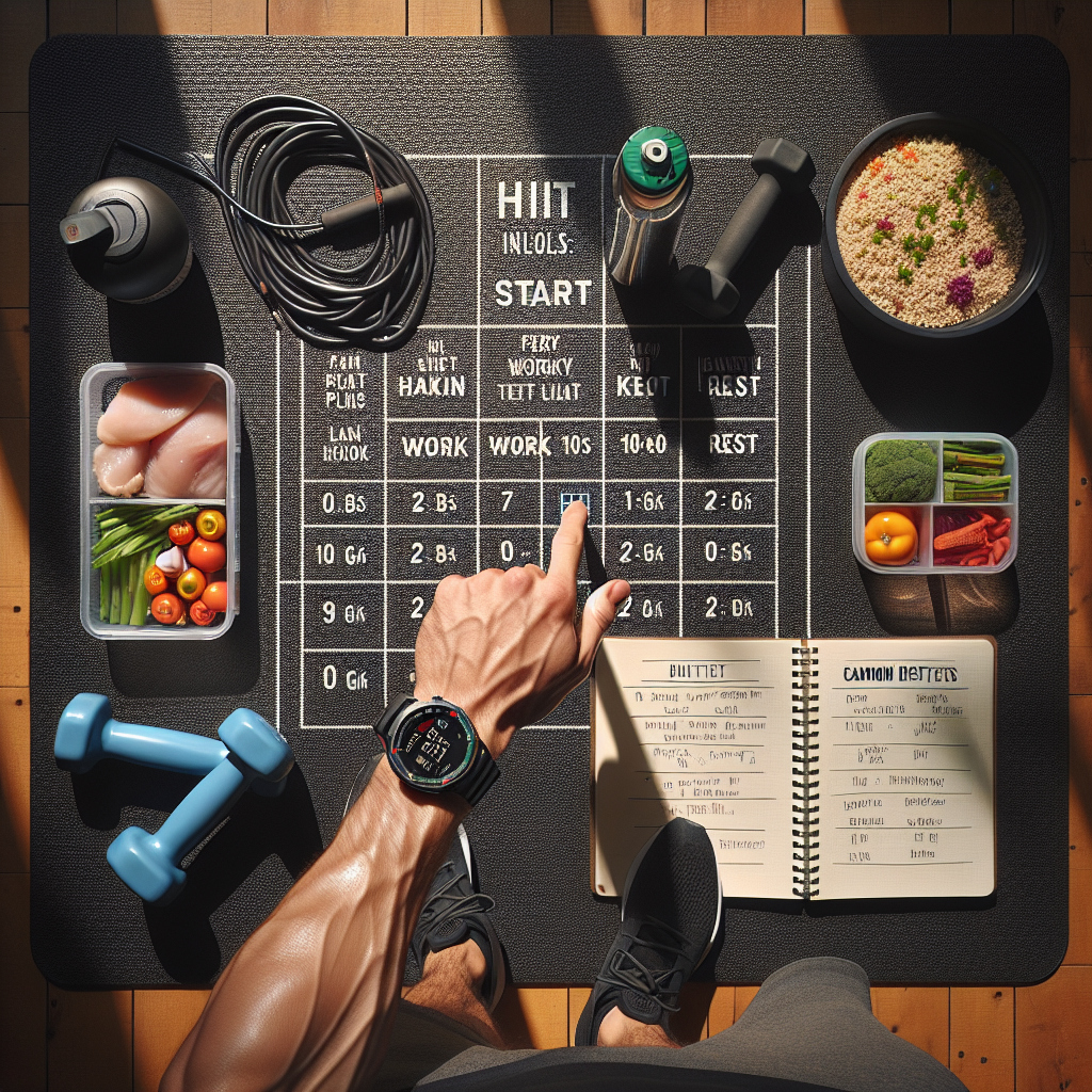 Флэтлей HIIT: таймер интервалов, скакалка, контейнеры питания, недельный план и список ошибок