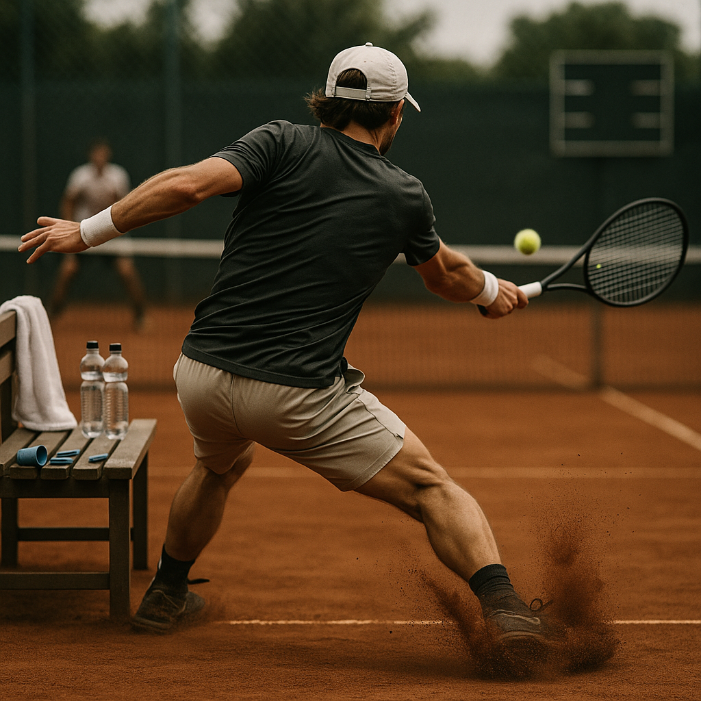 Gritty Roland Garros qualifying match on clay, seeding pressure and physical demands.